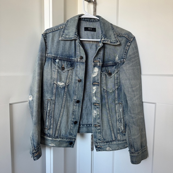 ABLE THE MERLY JACKET Denim - Size Small - Picture 2 of 7